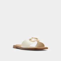 ALDO Flat Sandals^Tidella White