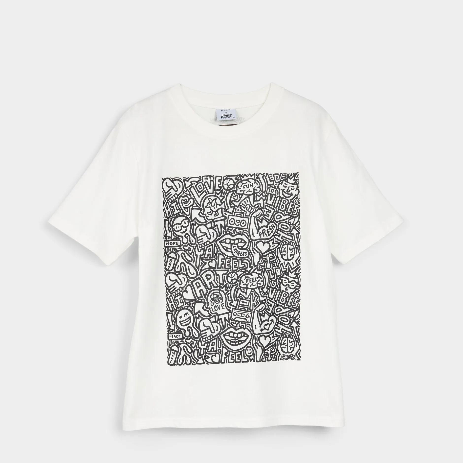ALDO Accessories^Timothy Goodman White/Black