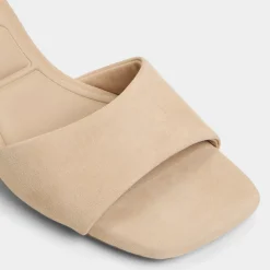 ALDO Mules|Block Heels^Tisha Beige