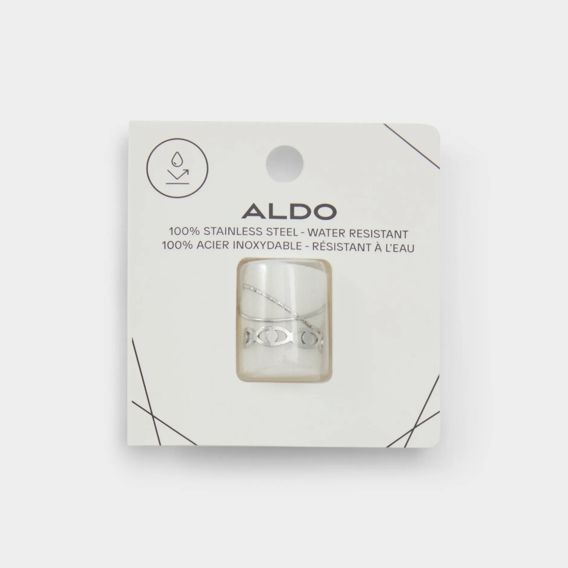 ALDO Accessories|Water Resistant Jewelry^Twisted Silver