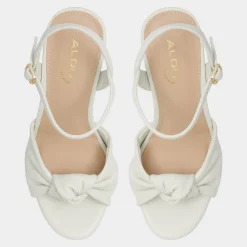 ALDO Platform Heels^Ulialdan White/Bone