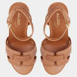 ALDO Platform Heels^Valaberel Medium brown