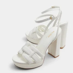 ALDO Platform Heels^Valaberel Open white