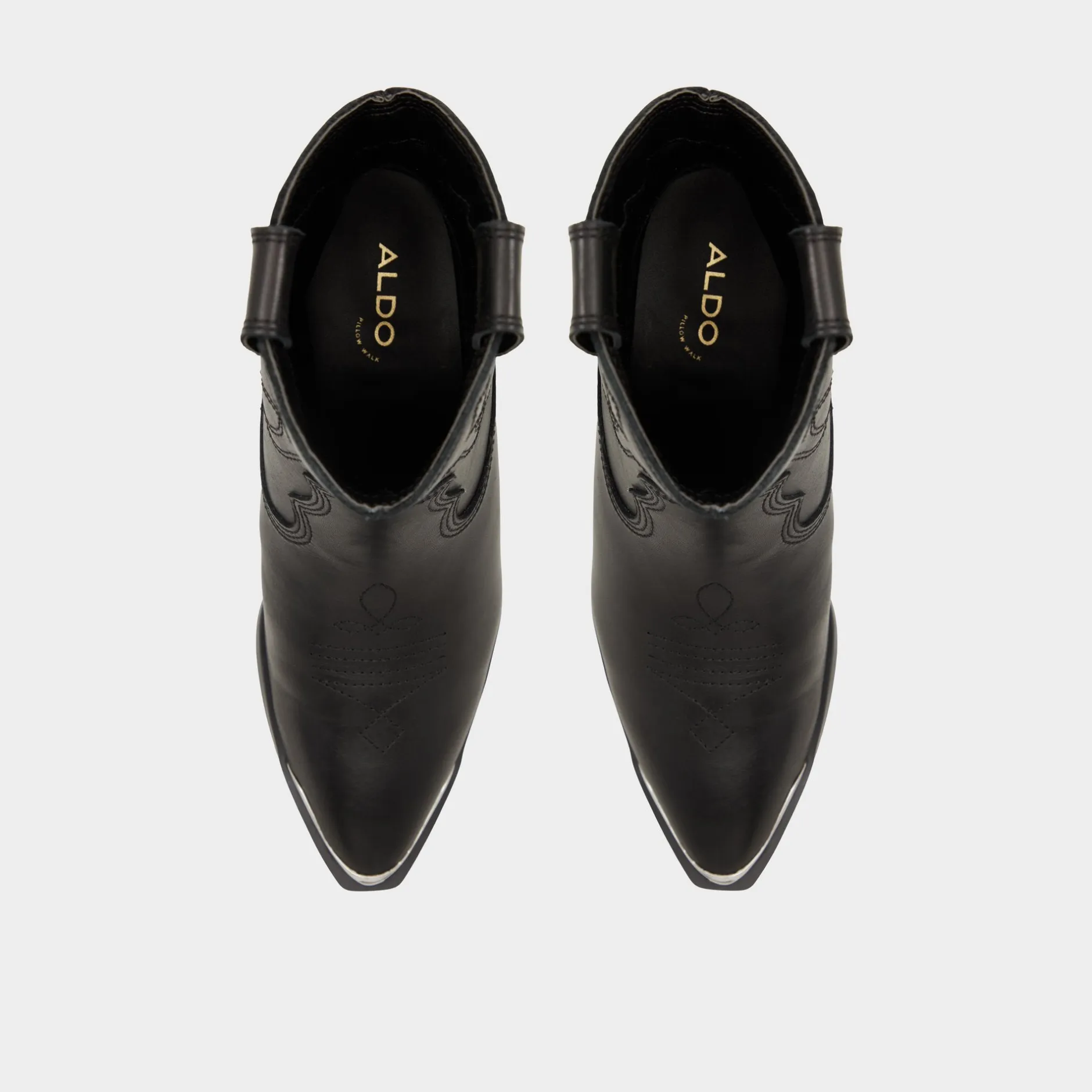 ALDO Black Boots^Valley Black