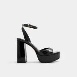 ALDO Platform Heels^Valoria Black