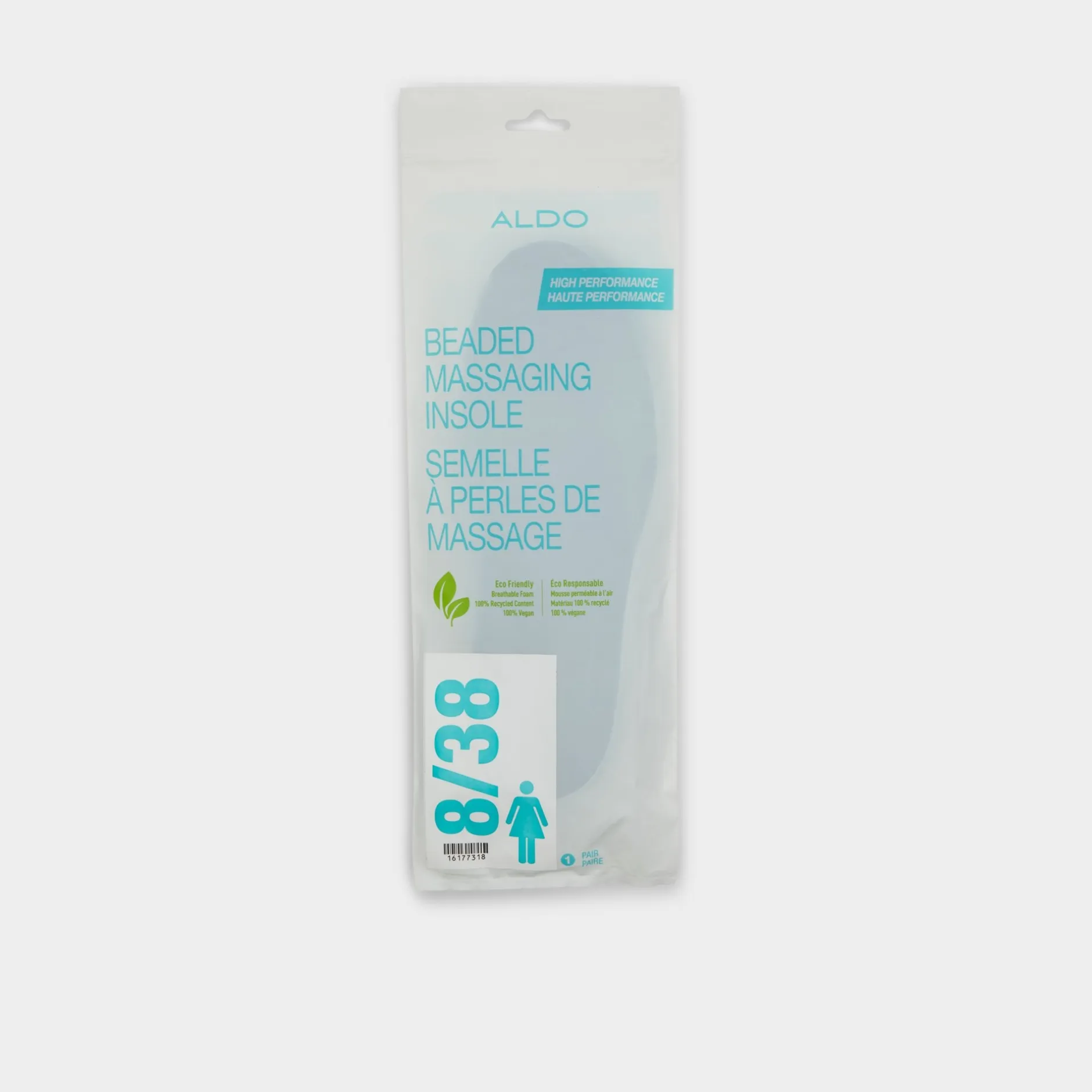 ALDO Shoe Care|Shoe Care^Women's Beaded Massaging Insoles Teal
