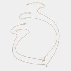 ALDO Accessories|Necklaces^Xolove Gold/Clear Multi