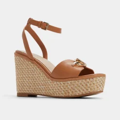 ALDO Wedge Sandals^Ybylin Medium Brown